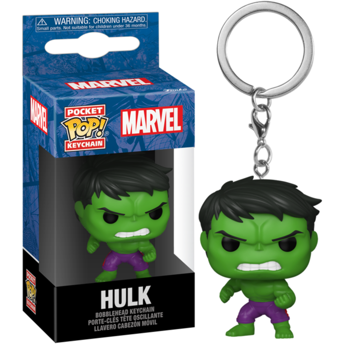 Marvel Comics: New Classics - Hulk Pocket Pop! Keychain