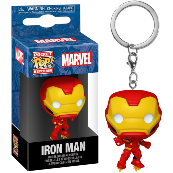 Marvel Comics: New Classics - Hulk Pocket Pop! Marvel Comics: New Classics - Iron Man Pocket Pop! Keychain