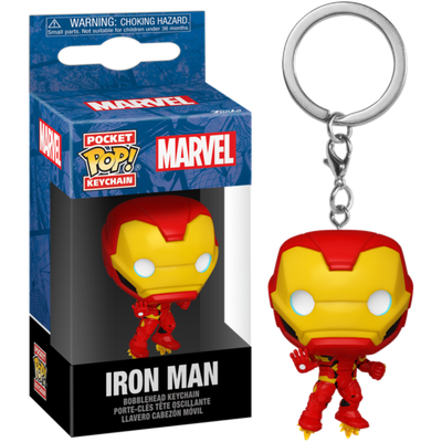 Marvel Comics: New Classics - Hulk Pocket Pop! Marvel Comics: New Classics - Iron Man Pocket Pop! Keychain