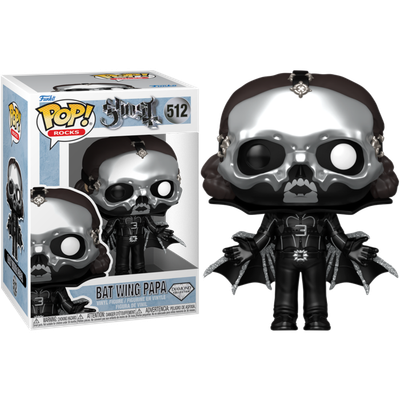 Pre-Order: Ghost - Bat Wing Papa Diamond Glitter Pop! Vinyl Figure