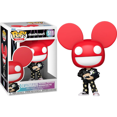 Pre-Order: Deadmau5 - Deadmau5 Featuring Professor Meowington PHD Pop! Vinyl Figure