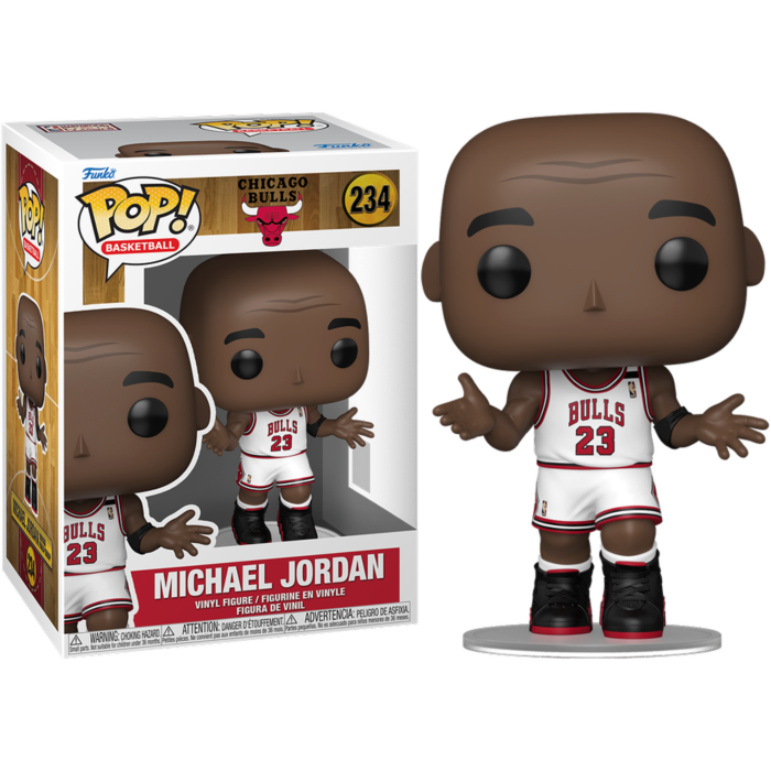 Pre-Order: NBA Basketball - Michael Jordan (Shrug) Chicago Bulls Pop! Vinyl Figure