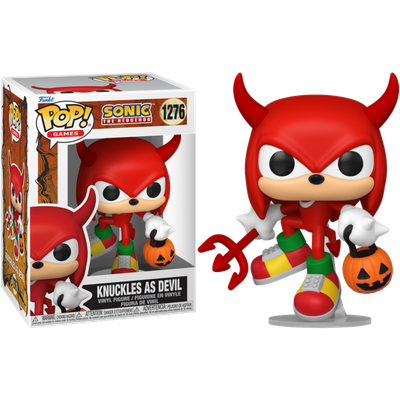 Pre-Order: Sonic the Hedgehog - Knuckles as Devil (Halloween) Pop! Vinyl Figure