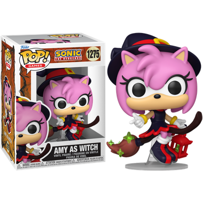 Pre-Order: Sonic the Hedgehog - Amy as Witch (Halloween) Pop! Vinyl Figure