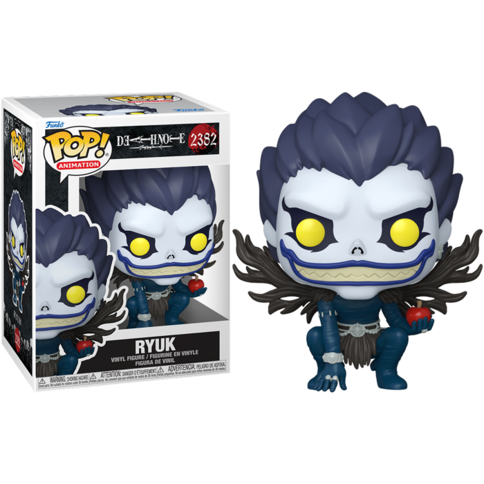 Pre-Order: Death Note - Ryuk with Apple Pop! Vinyl Figure