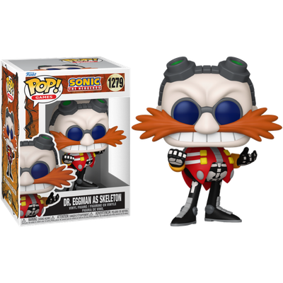 Pre-Order: Sonic the Hedgehog - Dr. Eggman as Skeleton (Halloween) Pop! Vinyl Figure