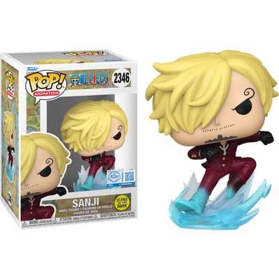 Pre-Order: One Piece - Sanji (Ifrit Jambe) Glow-in-the-Dark Pop! Vinyl Figure
