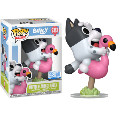 Pre-Order: Bluey - Muffin Flamingo Queen Pop! Vinyl Figure