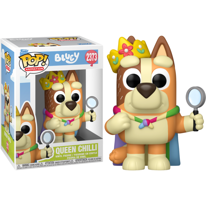 Pre-Order: Bluey - Queen Chilli Pop! Vinyl Figure