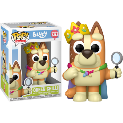 Pre-Order: Bluey - Queen Chilli Pop! Vinyl Figure