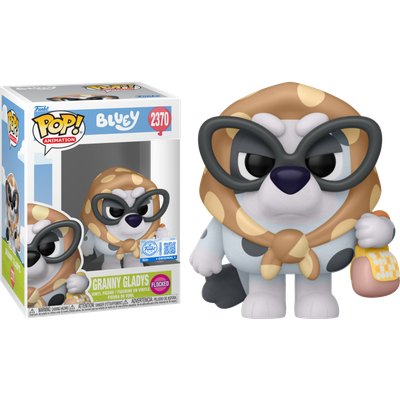 Pre-Order: Bluey - Granny Gladys (Muffin) Flocked Pop! Vinyl Figure