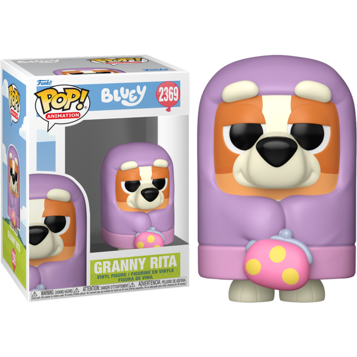 Pre-Order: Bluey - Granny Rita (Bingo) Pop! Vinyl Figure