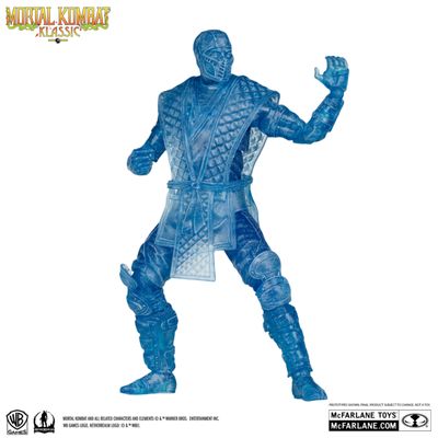 Pre-Order: Mortal Kombat - Klassic Sub-Zero (Ice Clone) 7" Scale Action Figure