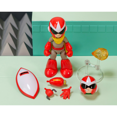 Pre-Order: Mega Man - Proto Man 4.5" Scale Action Figure