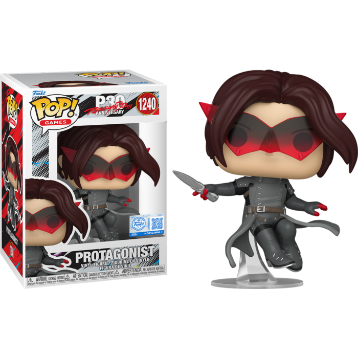 Persona 5: The Phantom X - Protagonist 30th Anniversary Pop! Vinyl Figure