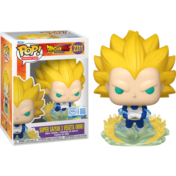 Dragon Ball: Daima - Super Saiyan 3 Vegeta (Mini) Pop! Vinyl Figure