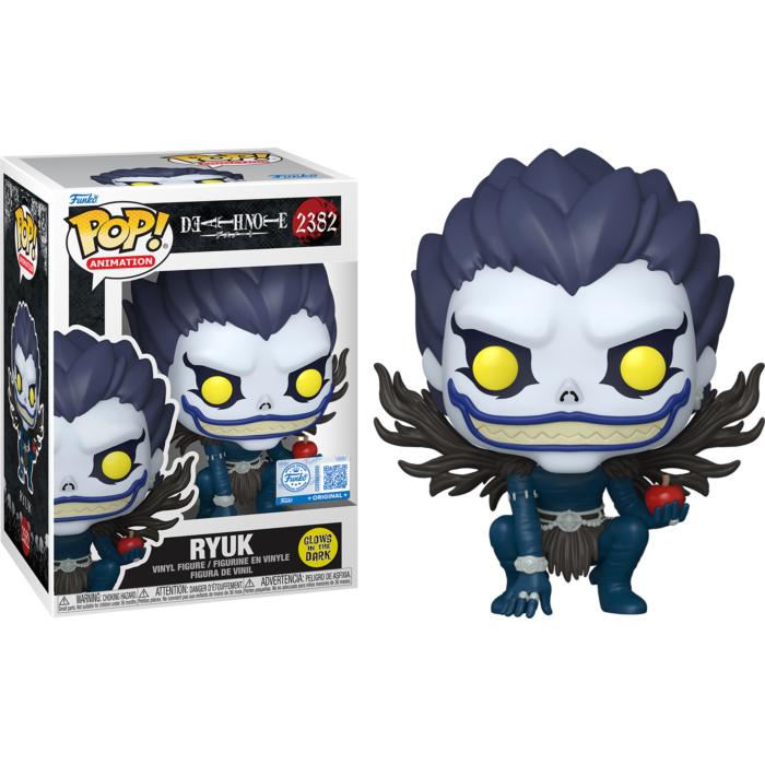 Pre-Order: Death Note - Ryuk Glow-in-the-Dark Pop! Vinyl Figure