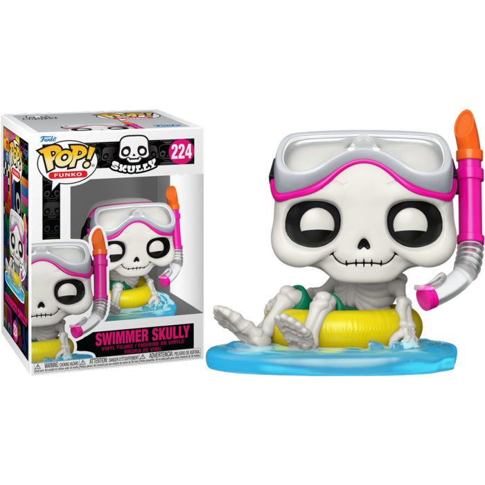 Pre-Order: Skeleton Summer - Swimmer Skully Pop! Vinyl Figure