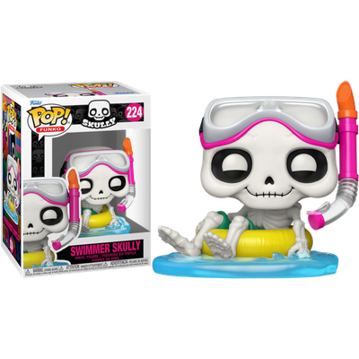 Pre-Order: Skeleton Summer - Swimmer Skully Pop! Vinyl Figure
