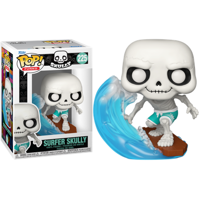 Pre-Order: Skeleton Summer - Surfer Skully Pop! Vinyl Figure