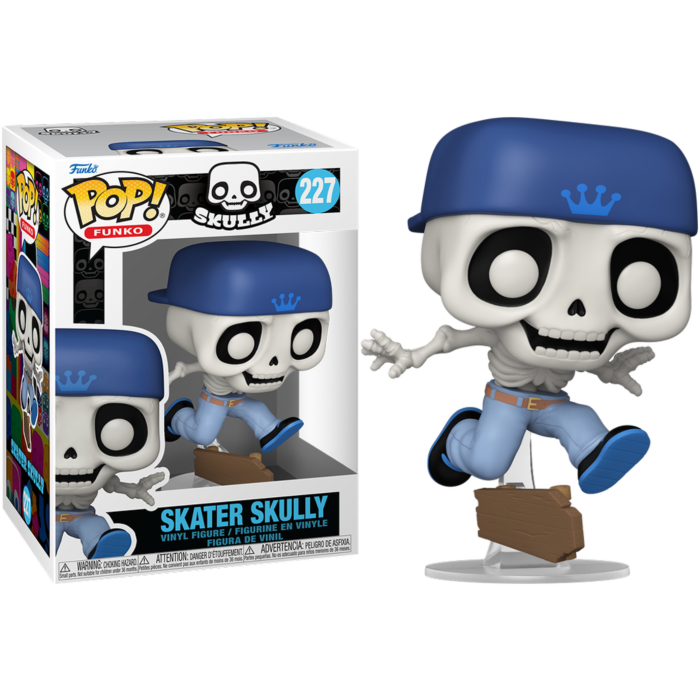 Pre-Order: Skeleton Summer - Skater Skully Pop! Vinyl Figure