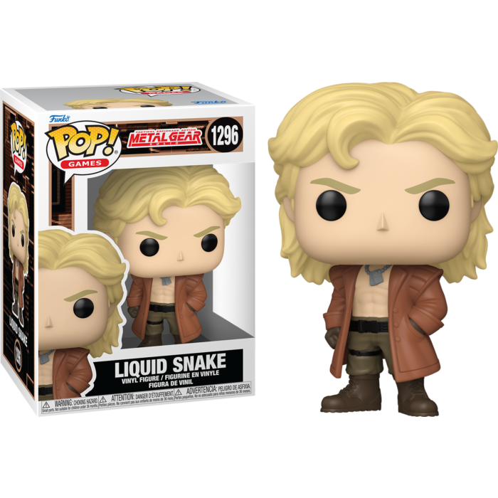 Pre-Order: Metal Gear Solid - Liquid Snake Pop! Vinyl Figure