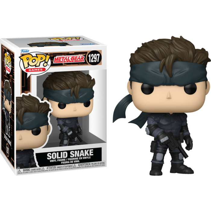 Pre-Order: Metal Gear Solid - Solid Snake Pop! Vinyl Figure