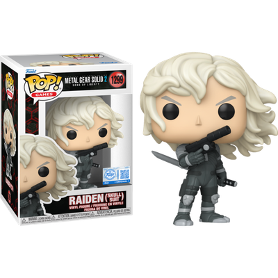 Pre-Order: Metal Gear Solid 2: Sons of Liberty - Raiden (Skull Suit) Pop! Vinyl Figure