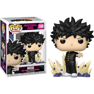 Pre-Order: Mob Psycho 100 - Mob (Shigeo) Chase Pop! Vinyl Figure Bundle of 6 (set of 6 Pops)