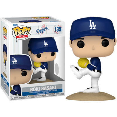 Pre-Order: MLB Baseball: Los Angeles Dodgers - Roki Sasaki Pop! Vinyl Figure