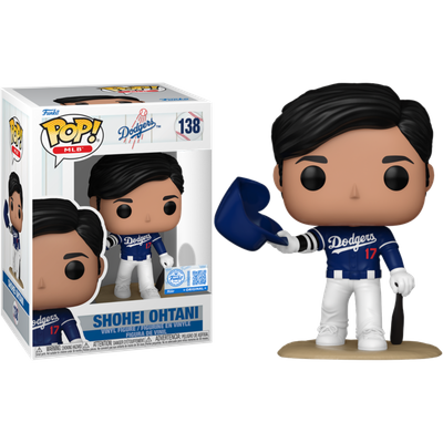 Pre-Order: MLB Baseball: Los Angeles Dodgers - Shohei Ohtani (Helmet Salute) Pop! Vinyl Figure