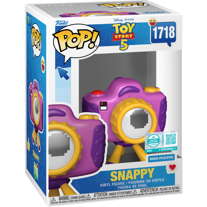 Toy Story 5 - Snappy Pop! Vinyl Figure (Supreme Limited Edition)