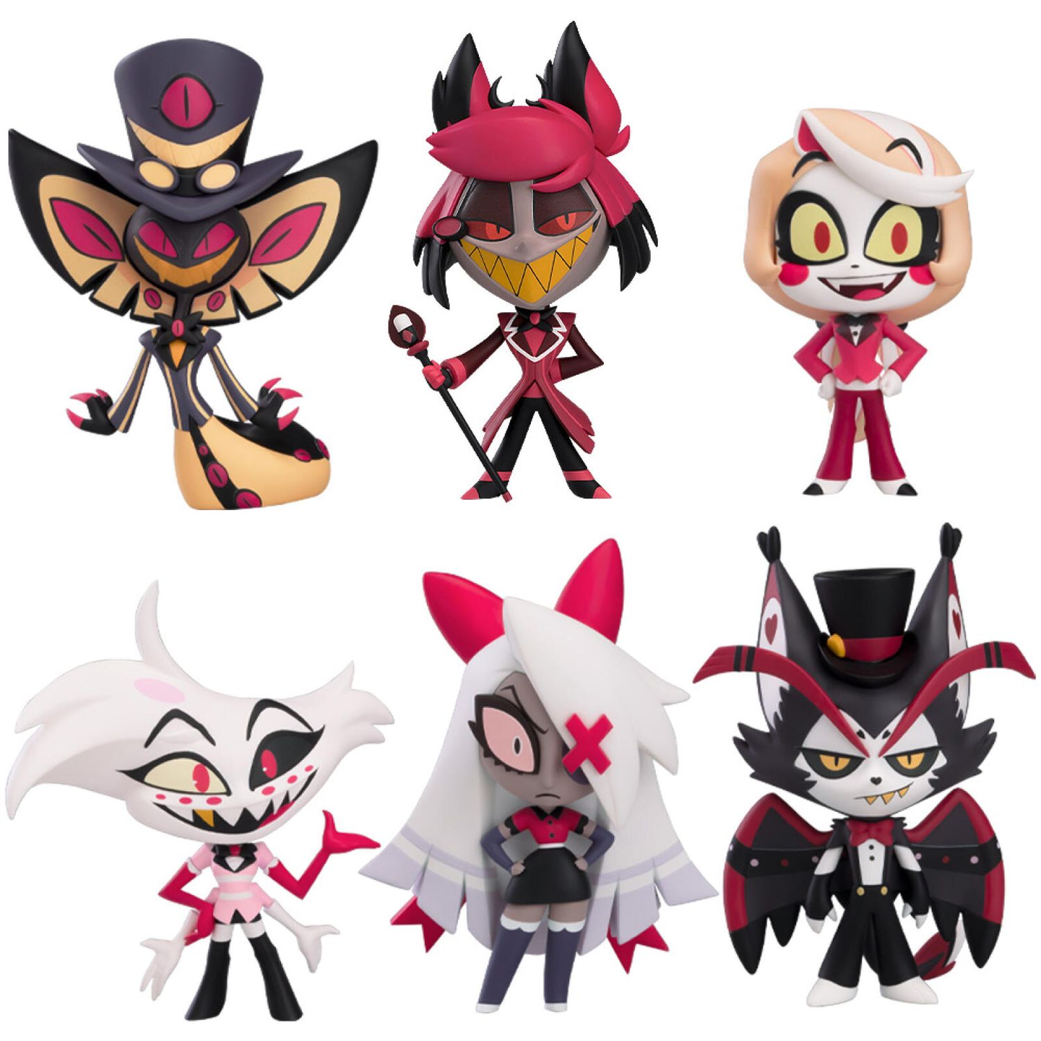 Hazbin Hotel Blind Box Series Hazbin Hotel ( Complete 6 figures)