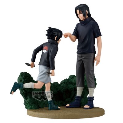 Pre-Order: Naruto: Shippuden Memorable Saga Sasuke Uchiha & Itachi Uchiha Figure