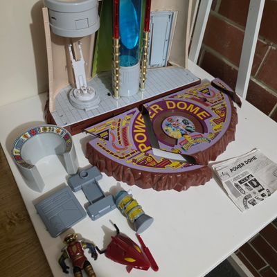 1994 Bandai Power Rangers Power Dome Action Figure Playset - alternate product image 2