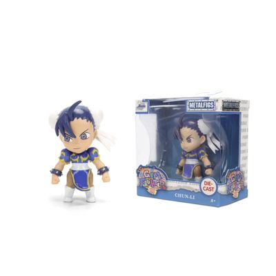 Pre-Order: Super Gem Fighter - Metalfigs 2.5" Die-Cast Figure- Chun-Li