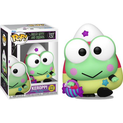 Pre-Order: Hello Kitty & Friends - Keroppi (Spooky) Glow-in-the-Dark Pop! Vinyl Figure