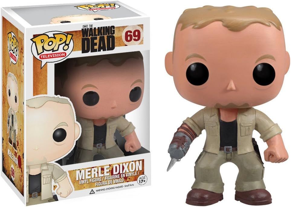 The Walking Dead- Merle Dixon Pop! Vinyl Figure (Box Damaged)