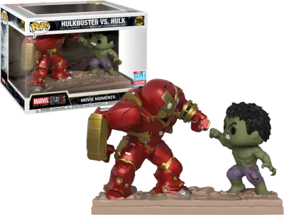 Marvel- Hulkbuster vs. Hulk Movie Moments Pop! Vinyl Figure