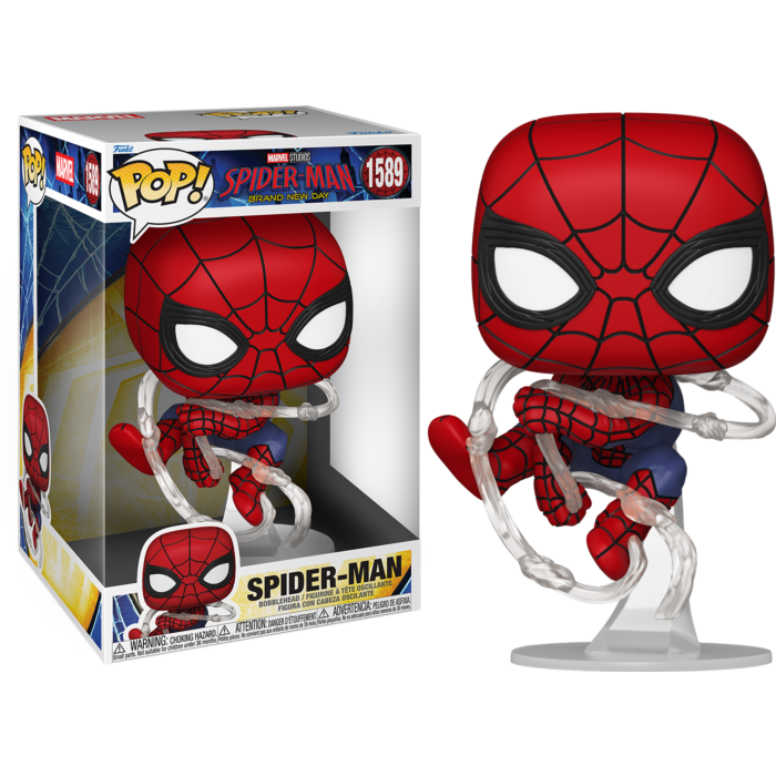 Spider-Man: Brand New Day (2026) - Spider-Man 10" Jumbo Pop! Vinyl Figure