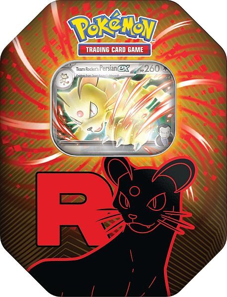 Pokemon Trading Card Game - Destined Rivals Team Rocket Tin - Persian ex