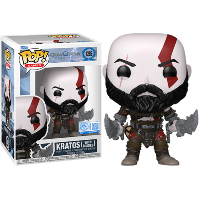 Pre-Order: God of War Ragnarok - Kratos (with Blades) Pop! Vinyl Figure