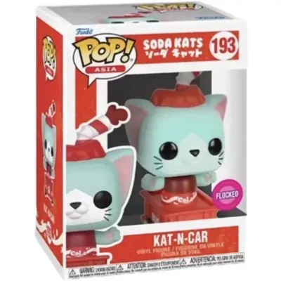 Soda Kats- Kat-N-Car (Flocked) Pop! Vinyl Figure