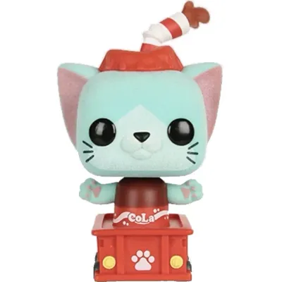 Soda Kats- Kat-N-Car (Flocked) Pop! Vinyl Figure