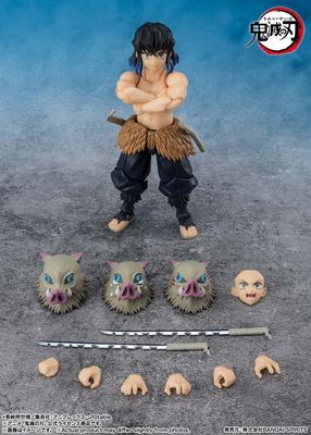Pre-Order: Demon Slayer: Kimetsu no Yaiba S.H.Figuarts Inosuke Hashibira Action Figure