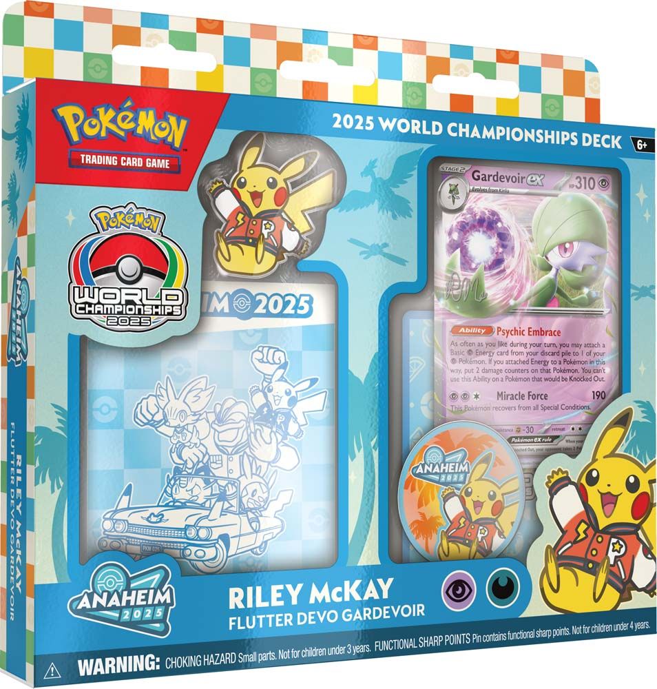 2025 Pokemon TCG World Championships Deck- Riley McKay (Flutter Devo Gardevoir)