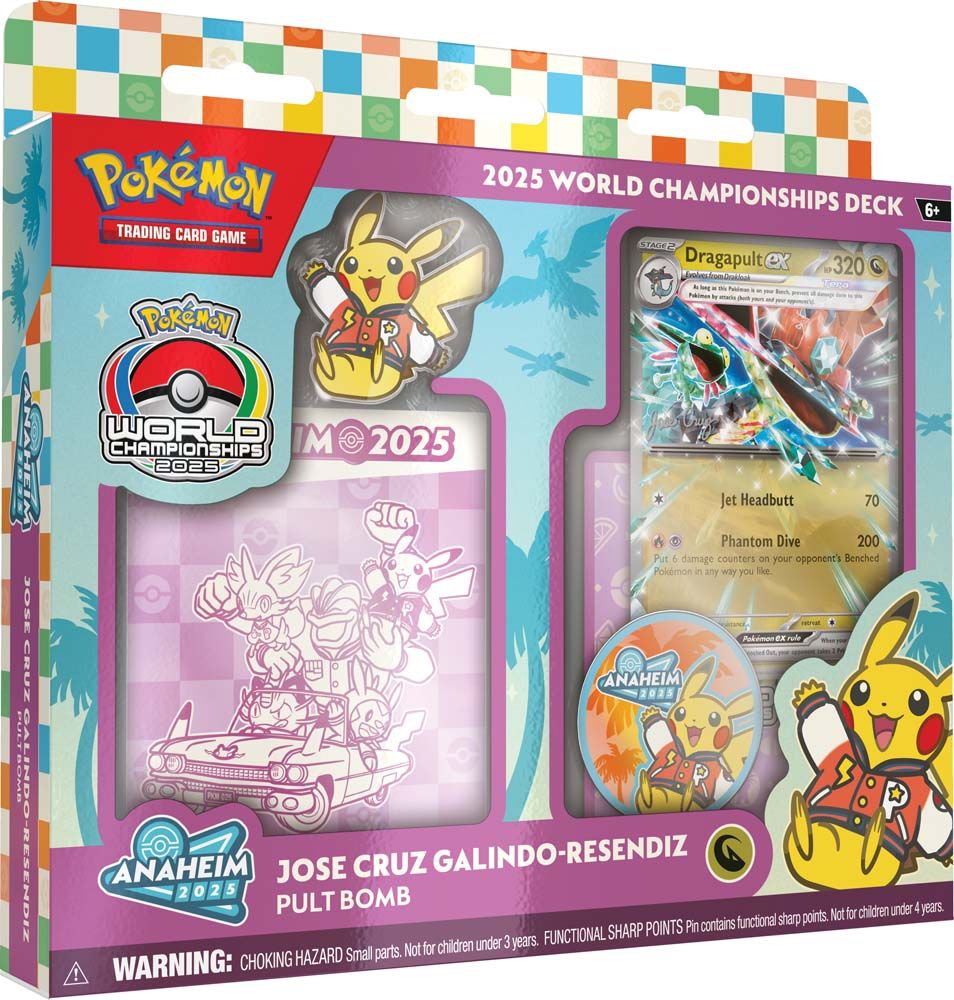 2025 Pokemon TCG World Championships Deck- Jose Cruz Galindo- Resendiz (Pult Bomb)