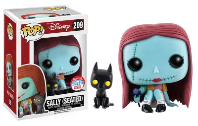 The Nightmare Before Christmas - Sally (Seated) with Cat Pop! Vinyl Figure (NYCC 2016 Exclusive)