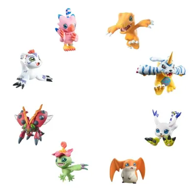 Digimon Adventure DigiColle Data 01 Box of 8 Figure Packs