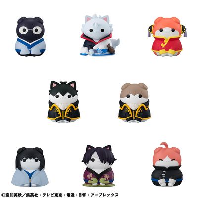 Gintama Nyantama Mega Cat Project Gintama Meow-Meow Edition Box of 8 Figures